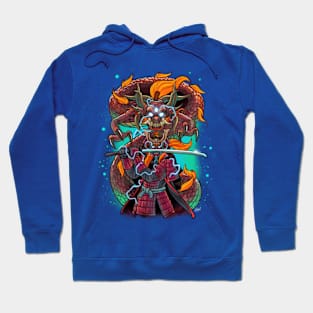 Samurai Dragon Hoodie